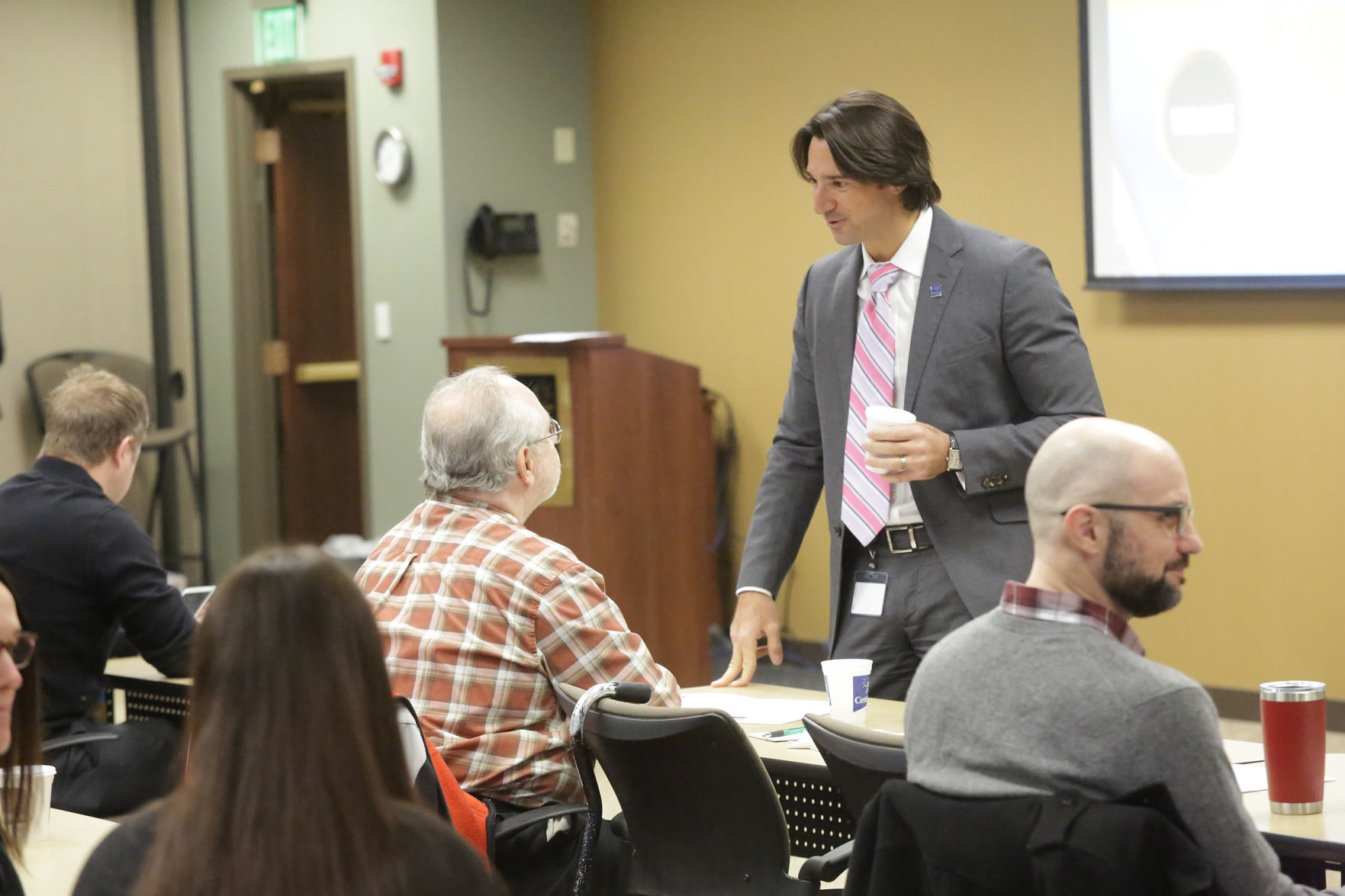 Centier Bank's quarterly Breakthrough business seminar